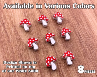 Mushroom / Fungi / Sprout (A1:45) acrylic laser cut cabochon 8 pcs/Lot (Ask about different solid colors) (*Ships in 3-5 business days*)