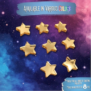 Star Acrylic Pieces – Cruise Duck Accessories, Reward Chart Stars, Resin Art Fillers, Diorama Decor, & Scout Craft Supplies