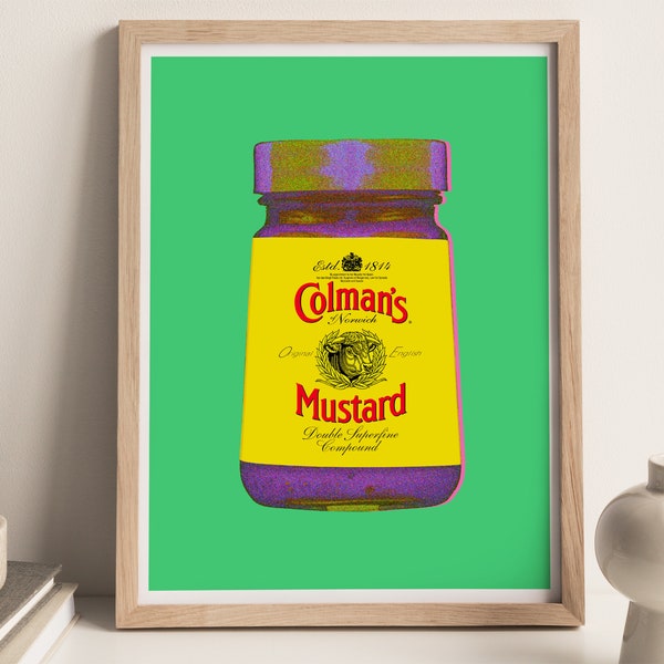 Mustard Wall Art Etsy UK