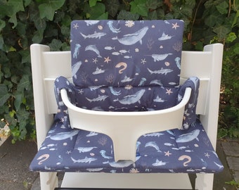 Tripp Trapp cushion seat cushion TrippTrapp by Stokke - whale maritim blue