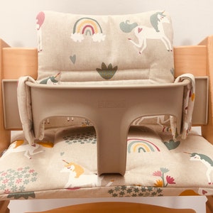 Tripp Trapp cushion seat cushion TrippTrapp by Stokke - flowers white