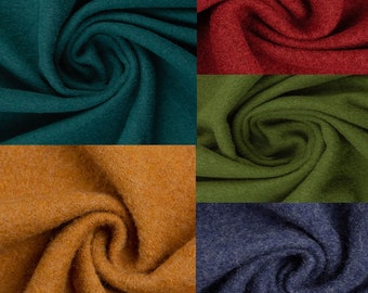 Schurwolle 100% Wolle Naomi Swafing verschiedene Farben senf, ocker, gelb , petrol, rot ,navy, heugrün