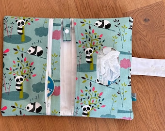 Changing bag diaper bag Panda customizable