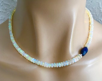 Ethiopian opal as necklace at a special price on sale