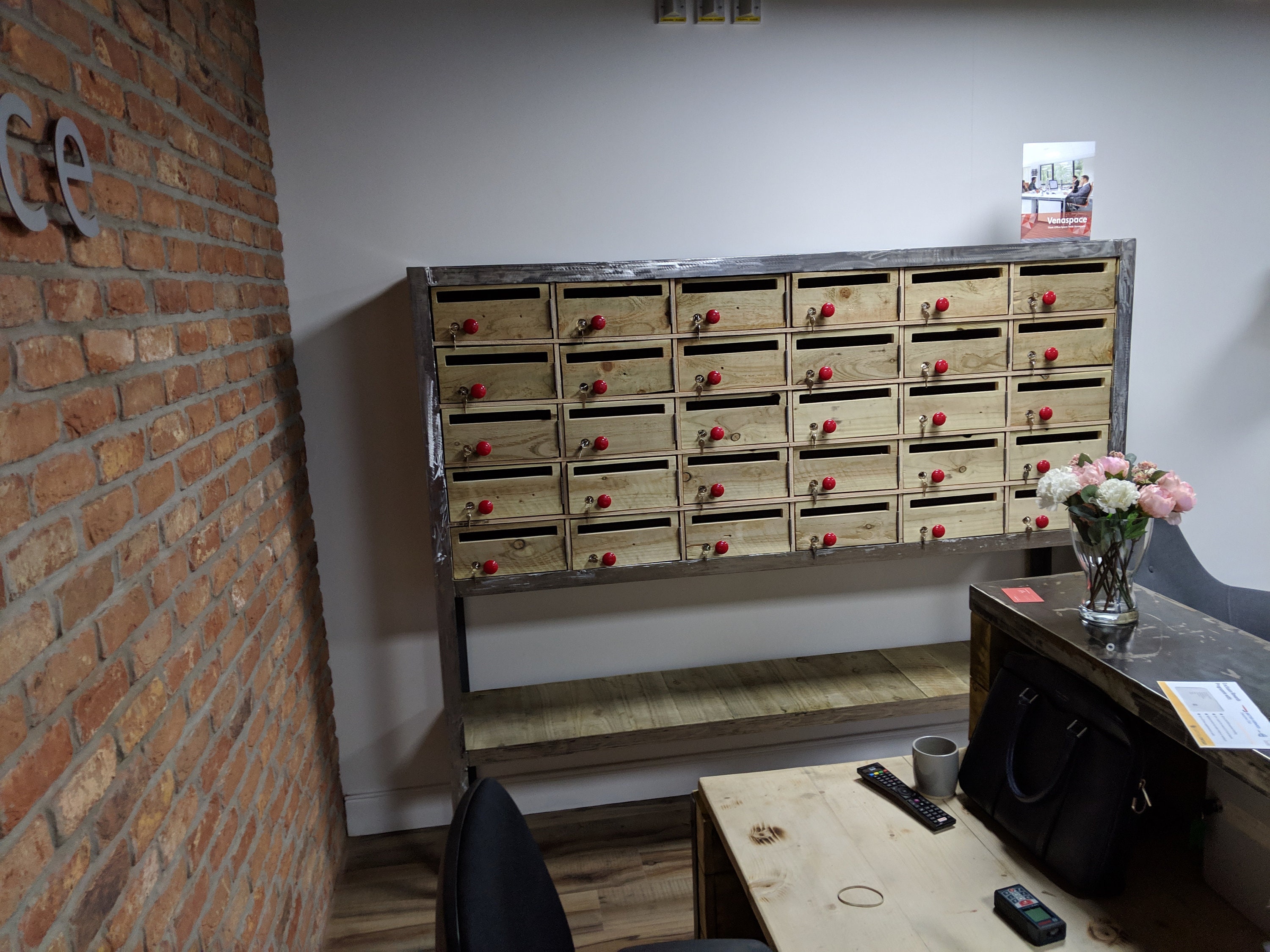 Post Box, Wooden Pigeon Hole Storage, Pigeon Hole Shelves, Postal