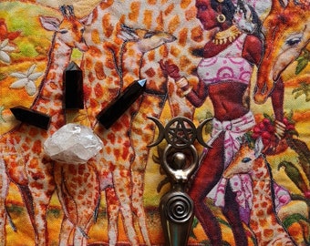 Goddess and Giraffe sacred space maker