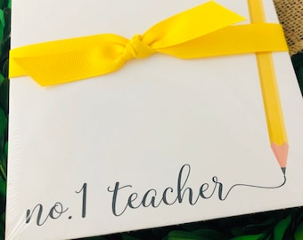 Everyday | Luxe Notepad | No. 1 Teacher