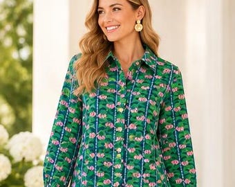 Garden Party Shirt Dress