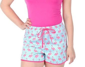 Pink Flamingo Short