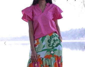 Floral Pop Skirt
