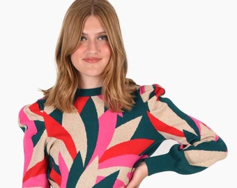 Preppy Poinsettia Sweater