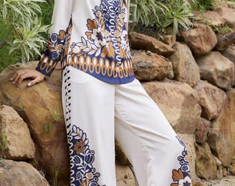 Blythe Floral Print Pants