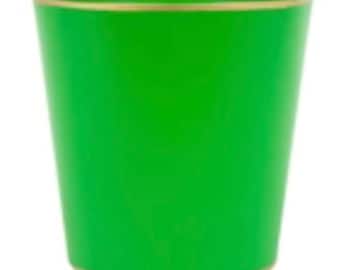 Green Round Cachepot 4 inch