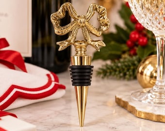 Bow Wine Stopper