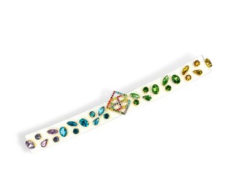 Rainbow Crystal Hatband