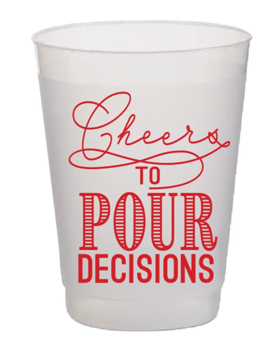16oz Frosted Cups Full Color Logo, Design Your Own! $3.75