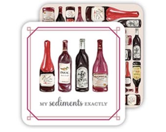 My Sediments Exactly Coasters | Set of 50