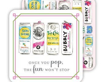 Pop The Fun Coasters | Set of 50