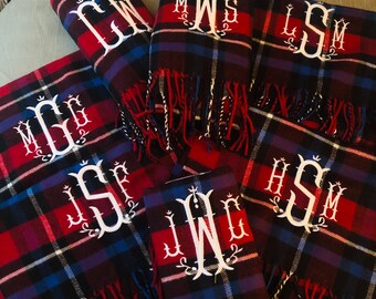 Monogram Cashmere Scarf