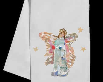 Lauren Dunn Blue Angel Tea Towel