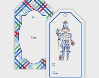 Nutcracker Noel Gift Tag | Set of 10