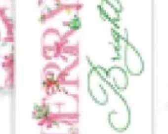 Merry & Bright Gift Tag | Set of 10