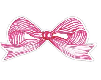 Die Cut Pink Bow Table Accent | Table Decor