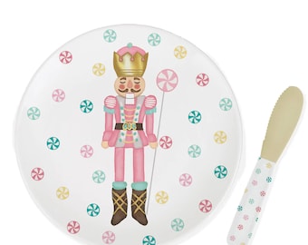 Whimsy Nutcracker Plate and Spreader