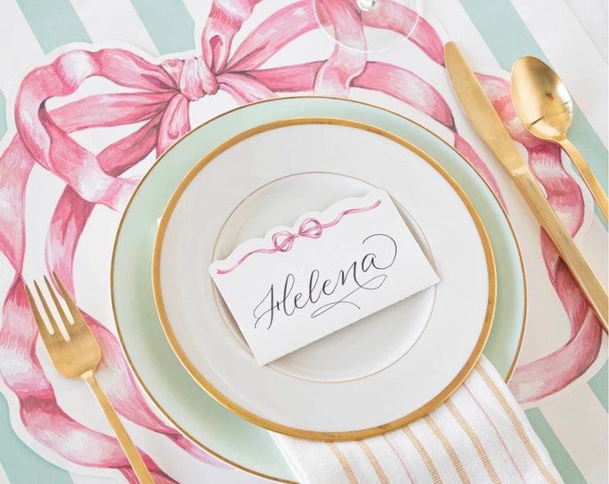 Die-cut Bow Placemat