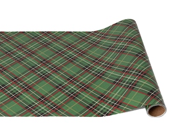 Green Tartan Table Runner