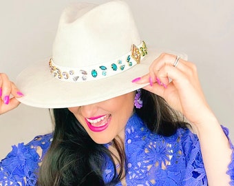 Rainbow Crystal Hatband