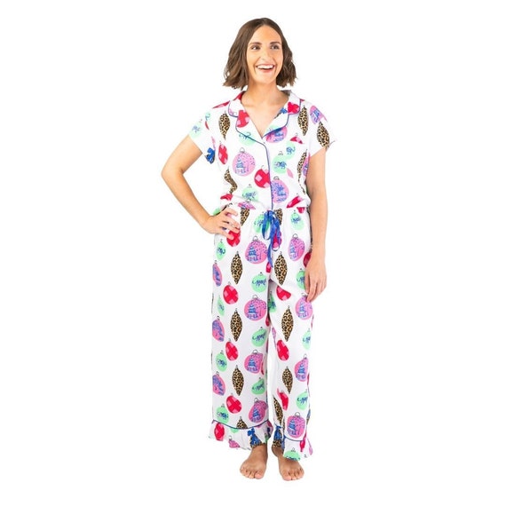 Color Me Ornaments Capri Pajama Set