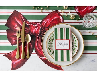 Die-Cut Bow Placemat | Table Decor