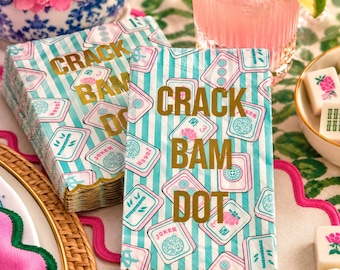 Crack Dot Bam Guest Napkins