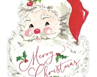 Classic Santa Die-Cut Placemat | Table Decor