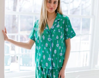 Preppy Girl Ginger Jar PJ Set