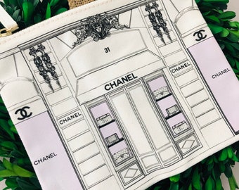 Classic CC Art Print Flat Zip