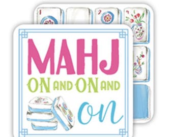 Mahj on and on Coasters | Set of 20