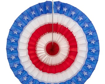 Patriotic Small Star Fan | Table Decor