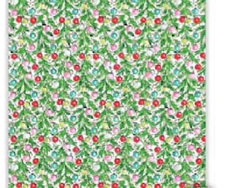 Handpainted Holly & Berries | Table Runner