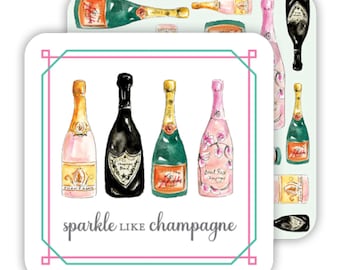 Sparkle Like Champagne Coasters | Set of 50