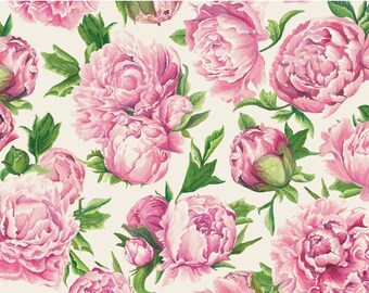 Peonies in Bloom Placemat | Table Decor