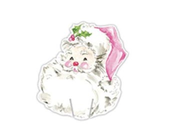 Pink Santa Cup Accents | Table Decor