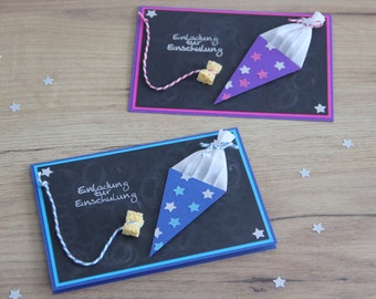 Einladung Zur Einschulung Zum Schulanfang Etsy
