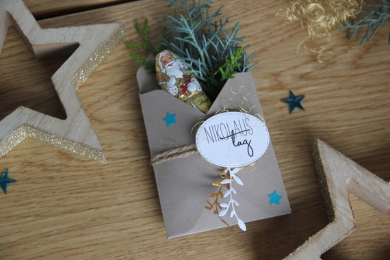 Nikolaustasche | Nikolausgeschenk| Gastgeschenk | Weihnachten | Tischschmuck |  Mitbringsel |Wichteln | Geldgeschenk