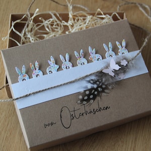 Geschenkbox zu Ostern | Ostergeschenk | Ostergrüße | Geldgeschenk Ostern