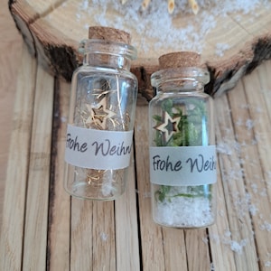 2er Set Gastgeschenk Weihnachten | Weihnachten | Geschenkidee | Mitbringsel | Weihnachten im Glas | Tischdeko Weihnachten