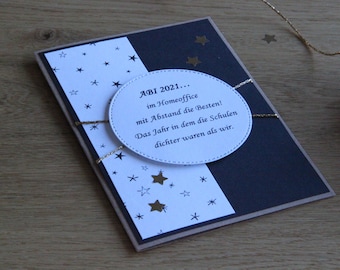 Map ABI | greetings card | Graduation | Bachelors | Gift for ABI | high school diploma