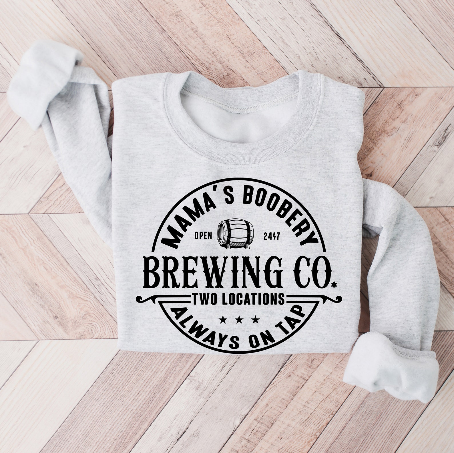 Breastfeeding Sweatshirt Mamas Boobery Crewneck Sweatshirt Etsy