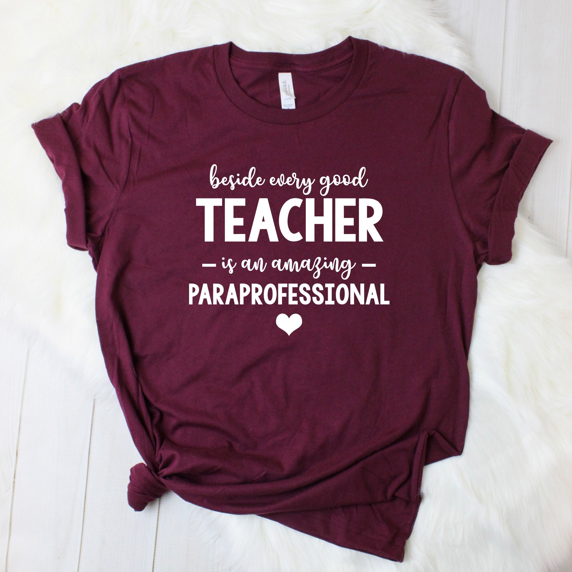 Gift Ideas For Paraprofessionals
 Paraprofessional Shirt for Paraprofessional Gifts for Teacher